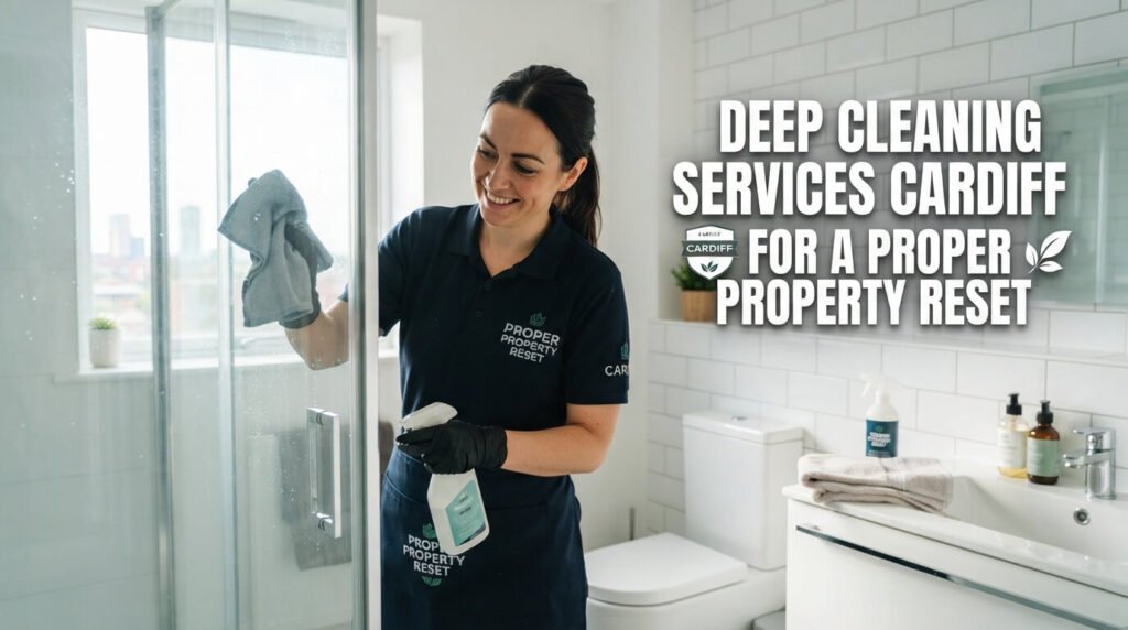 Deep Cleaning Services Cardiff for a Proper Property Reset